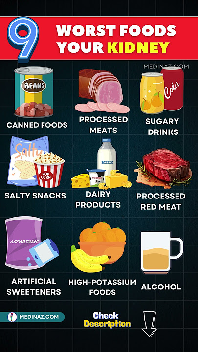 Avoid These Foods to Protect Your Kidneys | Kidney Health Tips | Healthy Facts #kidney #diet #short