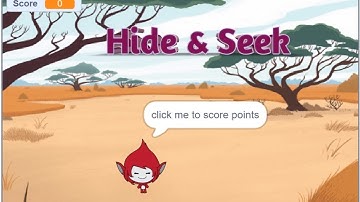 How Sprite can hide | Hide and seek game on scratch 3.0 |Scratch Tutorial