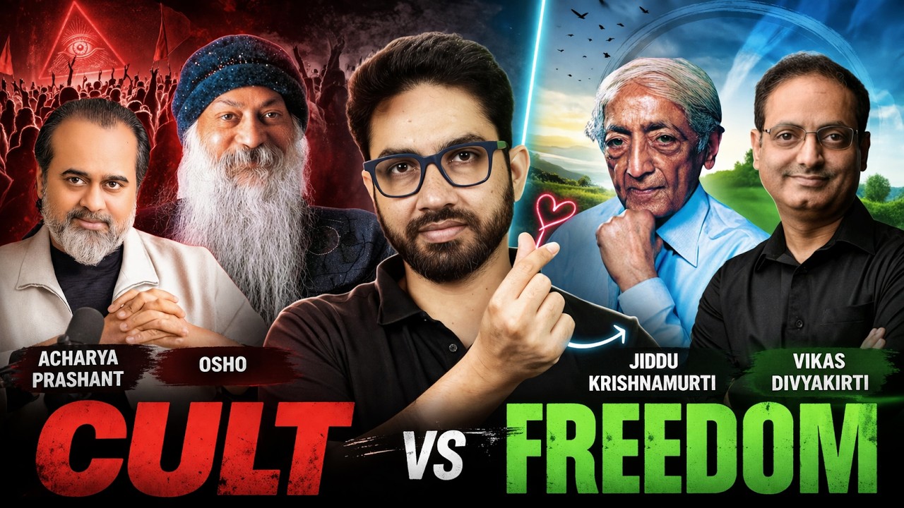 Is Acharya Prashant "SECRETLY" Building a Cult? @Arpit_Explains - YouTube