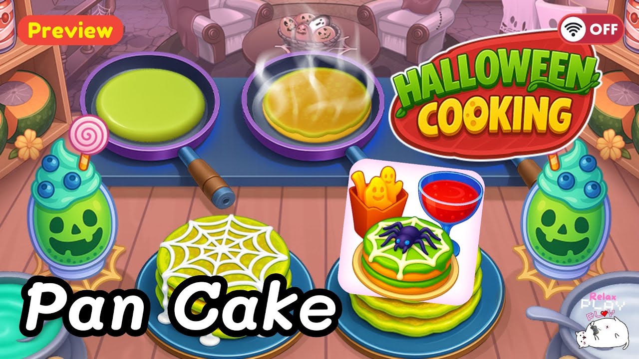 🥞🕷🕸ร้านแพนเค้กฮาโลวีน🍷🍴🎃 I Halloween Cooking - Restaurant