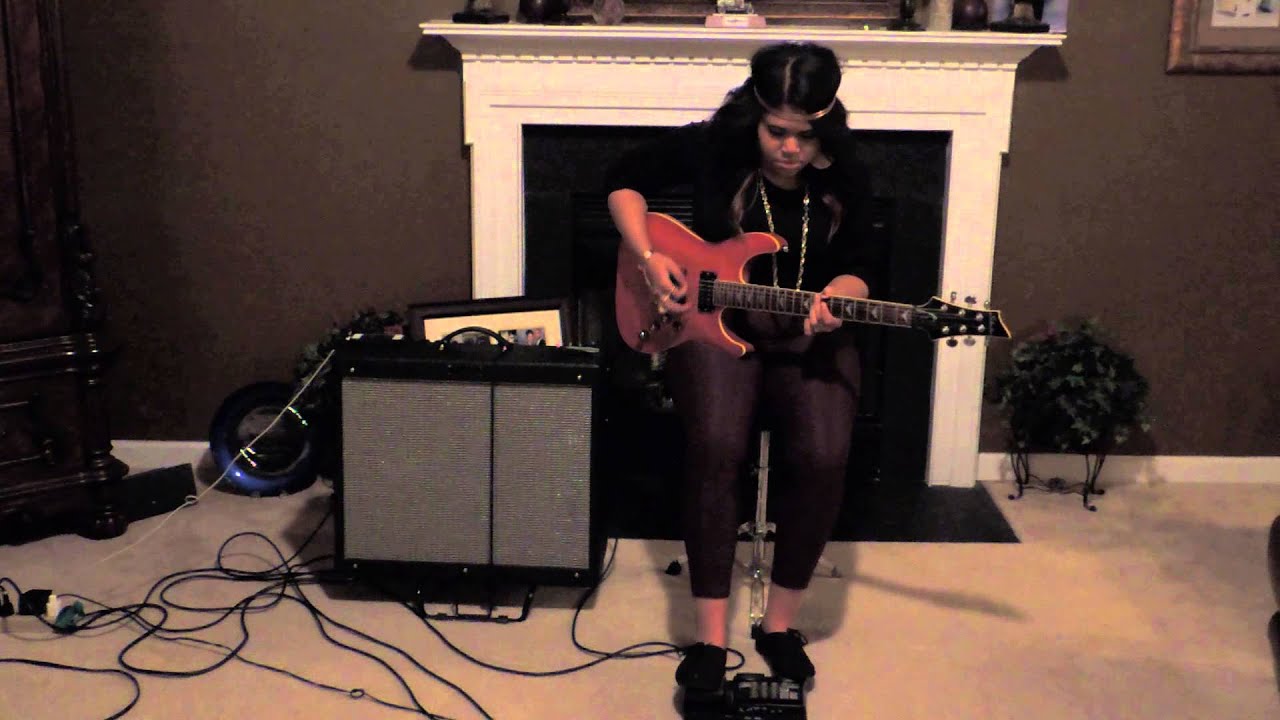 Power Trip J Cole ft. Miguel Guitar Cover Kelley Janae YouTube