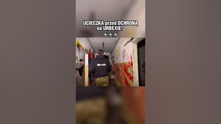 UCIECZKA przed OCHRONĄ na URBEXIE! 👮🏻‍♂️ #shorts