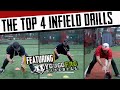 The top 4 infield drills  ft yougoprobaseball