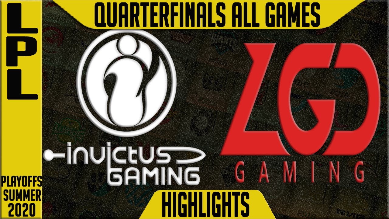 IG vs LGD Highlights Game 3 | LPL Playoffs Summer 2020 Quarterfinals | Invictus Gaming vs LGD Gaming