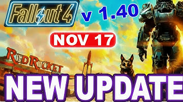 Fallout 4 Update 1.40 — Massive Fixes, Creation Club Changes & DLC Problems Finally Solved!