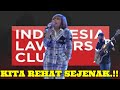 Nemenin Mak Jay(Novita Dewi) Nyanyi di ILC/suasana dibalik panggung