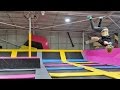 SNEAKING INTO A CLOSED TRAMPOLINE PARK!
