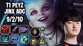T1 Peyz Jinx Adc VS Caitlyn SoloQ Replay 20260427