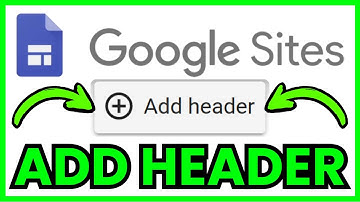 How To ADD HEADER In Google Sites (QUICK & EASY) 2025