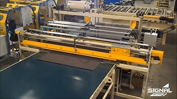 Automatic Crosscut and Stacker by Signal Machine