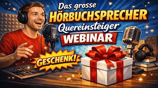 The Great Audiobook Narrator Career Changer WEBINAR