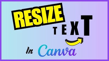 How To Resize Text In Canva