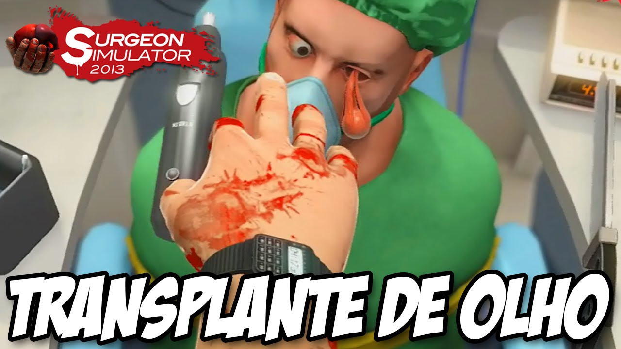 Surgeon Simulator PS4 - Cirurgia no corredor do hospital, PARECE O