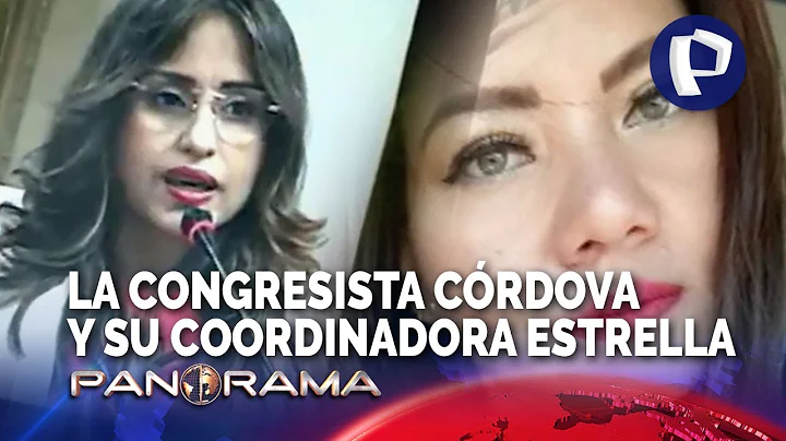 Exclusivo! Coordinadora de congresista Crdova le c...