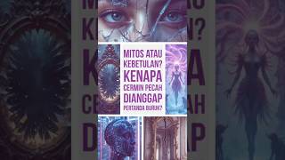 PERCAYA ATAU TIDAK, INI ALASAN KENAPA CERMIN PECAH DIANGGAP PEMBAWA SIAL! #shorts
