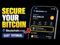 How to Secure Your Bitcoin with Blockchain.com - Easy Tutorial