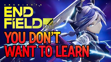 You Are The Problem With Arknights: Endfield