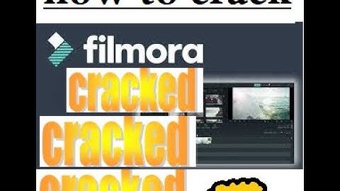 how to crack filmora 9. remove watermark and make it free for lifetime
