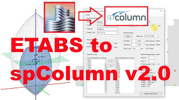 ETABS to spColumn Plugin version 2.0