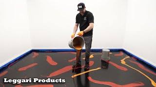 Watch The Pros Install A Designer Epoxy Floor | You Won't Believe How Easy It Is | Start To Finish screenshot 5