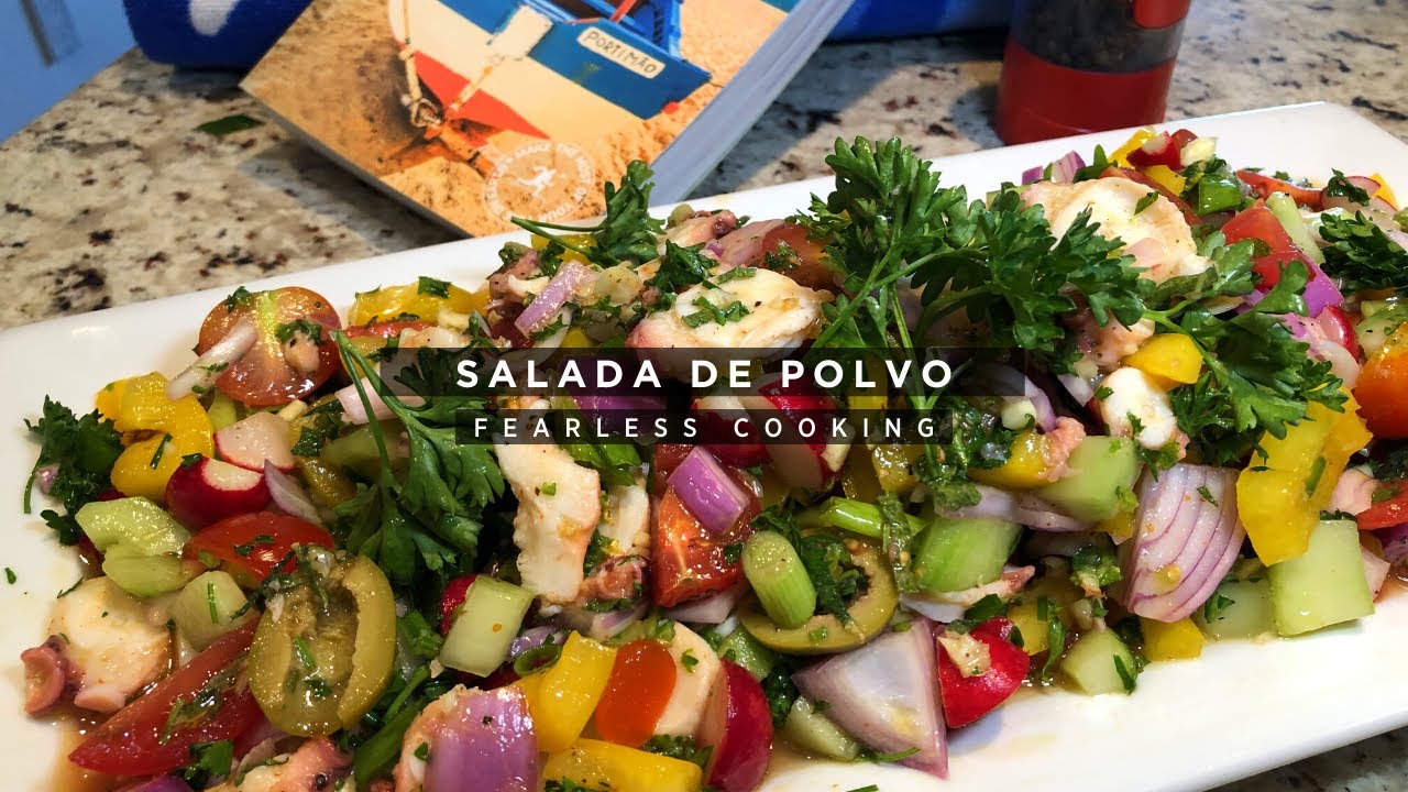 Portuguese Octopus Salad || Salada De Polvo || Summer salad