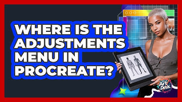 Where Is The Adjustments Menu In Procreate?
