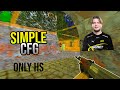 USO la CFG de SIMPLE pero en CS 1.6 | cfg para cs 1.6