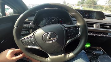 How to Enable or Disable Parking Sensors Feedback in Lexus UX 240h ( 2018 – now )