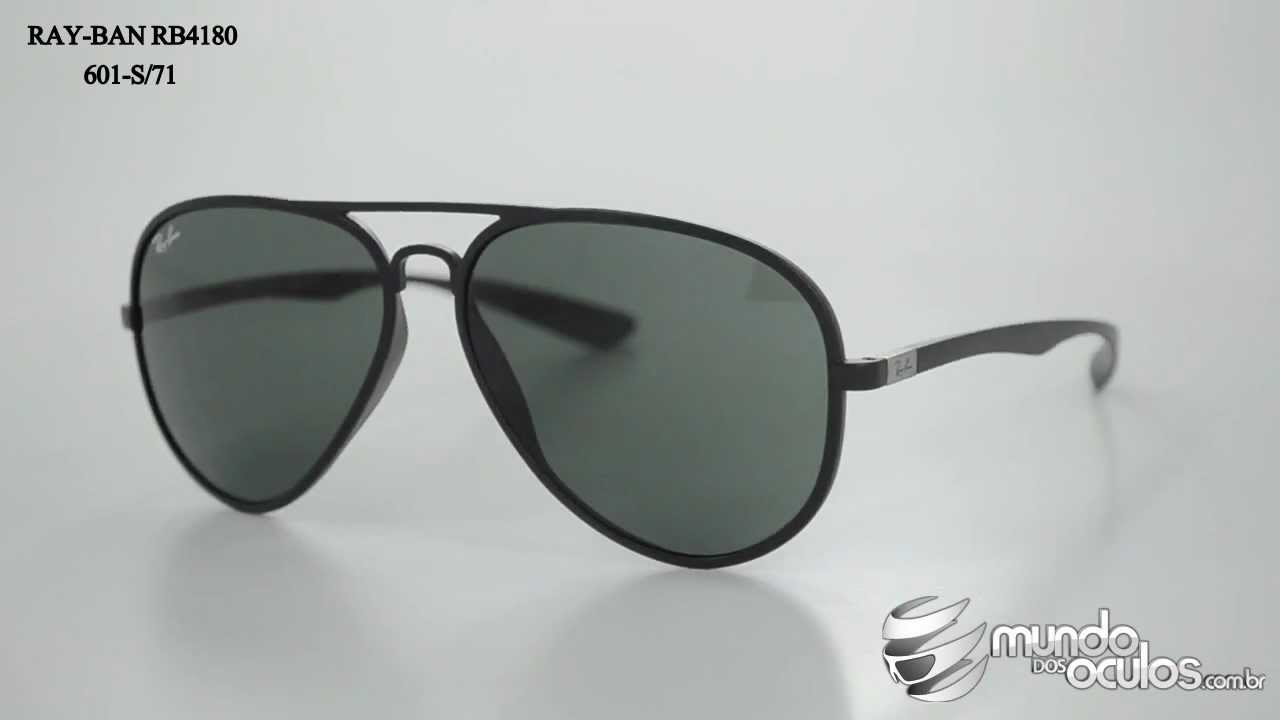 Ray-Ban RB4180 601S/71 - YouTube