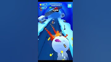 Talking Tom Hero Dash Black Jett Tom Smash 40 Obstacles with the Snowball in One Run Gameplay #Short