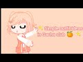 Simple/cute outfit ideas💡 in Gacha club!! ✨🍊