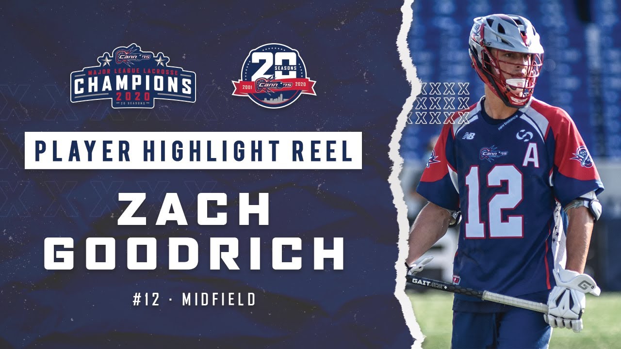 Zach Goodrich 2020 MLL Highlights YouTube