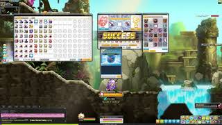 Cubing Legend - Unique off a Master Craftsman to Legendary in 1 Cube  | Maplestory [NA Reboot]