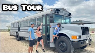 FULL BUS TOUR! ALL 38 FT! All of the work was done by us. It took us a year to build #bustour by True Grit Adventures 64,498 views 1 year ago 11 minutes, 23 seconds