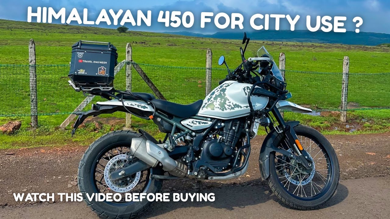Himalayan 450 City Ride Review – Power, Heat Issues, Weight | Should You Buy It ?