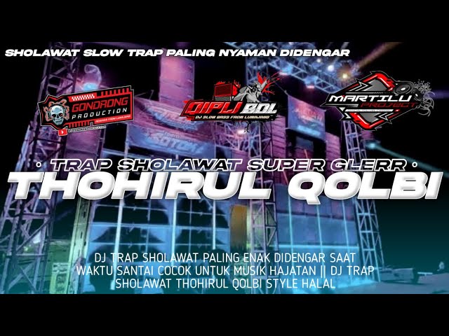 TRAP SLOW BASS SHOLAWAT||DJ SHOLAWAT TERBARU ||dj sholawat penyejuk hati class=