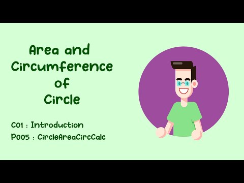 C01P005 | Area and Circumference of a Circle