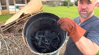 How to Make a BioChar Retort Kiln | Make Charcoal at Home