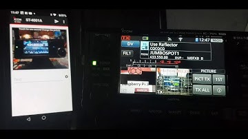 Icom IC-705 sending pictures from your mobile phone to the 705
