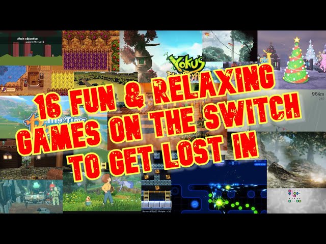 11 relaxing and calming Nintendo Switch games