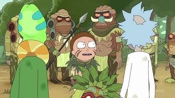 Rick and Morty - tree people and 