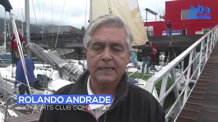 Rolando Andrade, patrn del Ro Yachts Club II Regat...