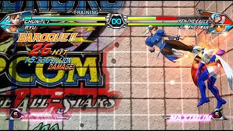 Chun-Li True Unblockable Setup. (Ryu Assist)