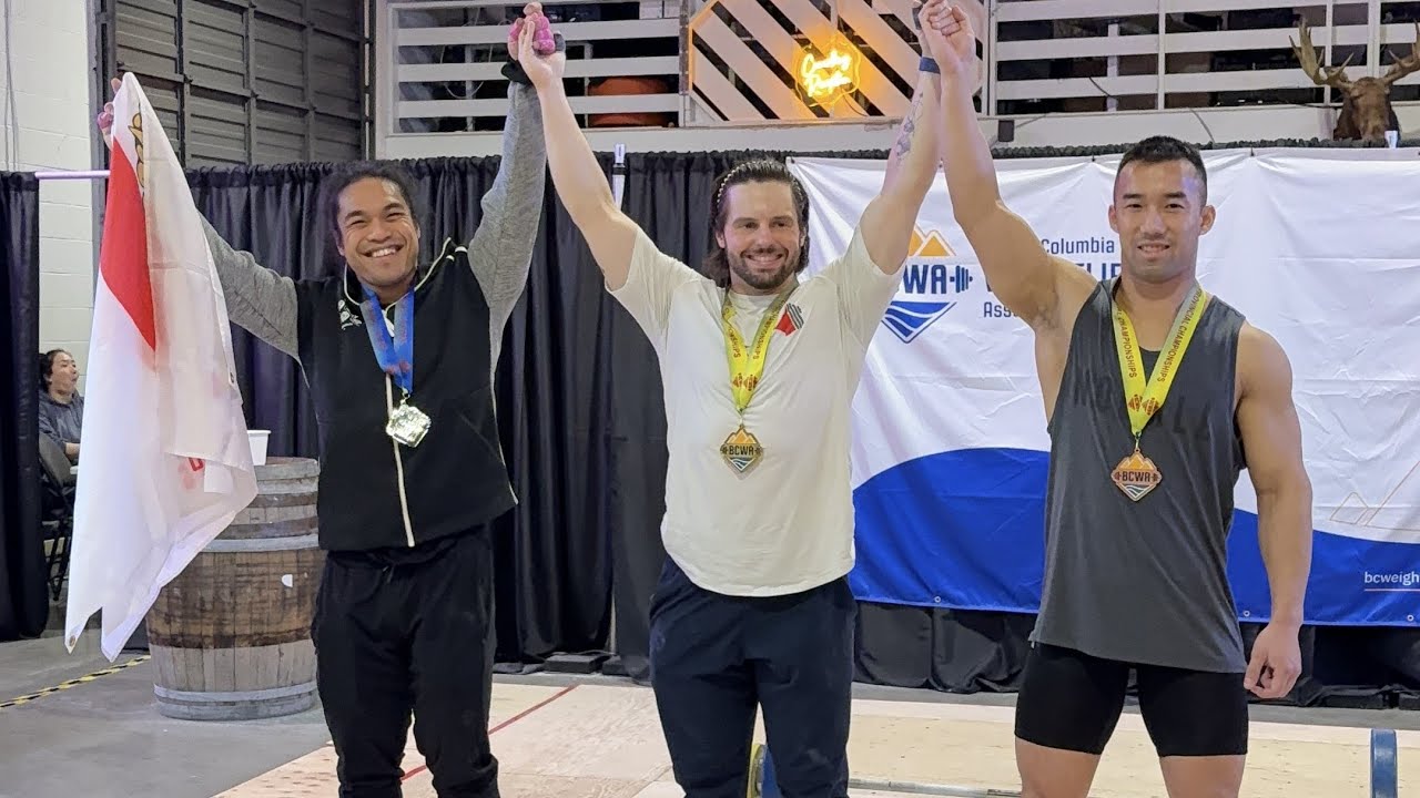 Day of Training for a Competitive Olympic Weightlifting Athlete - Last Training Day and Competition