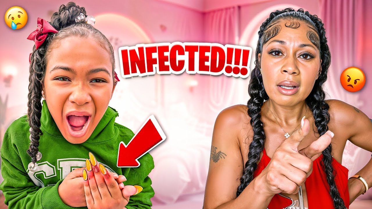 Girl SNEAKS And Gets LONG NAILS, What Happens Next Is SHOCKING!