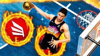 This DEVIN BOOKER BUILD needs to be BANNED..(NBA 2K22) Best Build 2k22