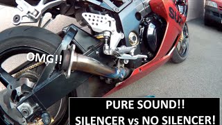 Exhaust Sound GSXR 1000! BRUTAL without End Can!