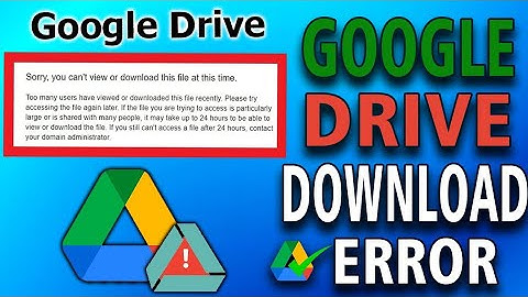 How To Fix Google Drive “Download Quota Exceeded For This File” Error (easy)
