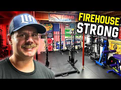 Inside a Firefighter’s Basement Home Gym - Tour