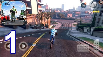 Gangster Crime, Mafia City - Gameplay Walkthrough Part 1 - Tutorial (Android, iOS)